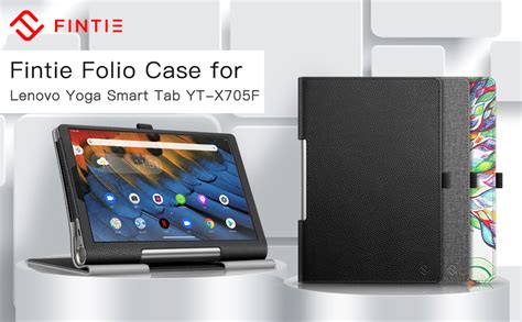 Fintie Folio Case For Lenovo Yoga Smart Tablet Slim Fit Premium Vegan