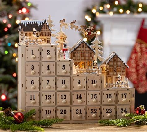 Wooden Advent Calendar | Pottery Barn