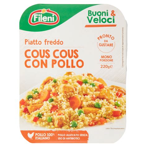 Fileni Buoni Veloci Piatto Freddo Cous Cous Con Pollo G Carrefour