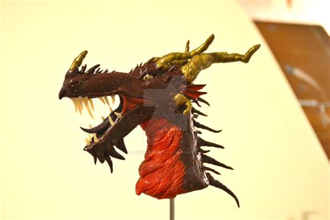 Polymer Clay Dragon Sculpt By Ambitiousartisan On Deviantart