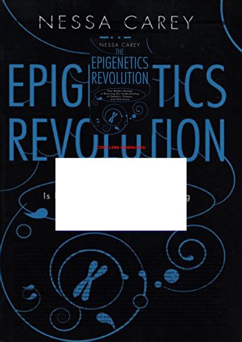 DOWNLOAD? BOOK (PDF) The Epigenetics Revolution: How Modern Biology Is ...