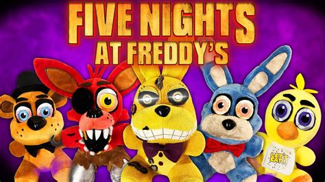 FNAF MOVIE FUNKO PLUSH REVIEW FNAF Movie Custom Plush YouTube