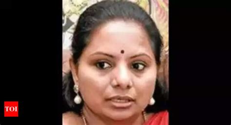 TRS MLC K Kavitha Seeks More Time To Meet CBI Officials In Delhi Liquor