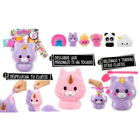 Peluche Coleccionable 3 en 1 Pequeño Serie 1 Fluffie Stuffiez MGA