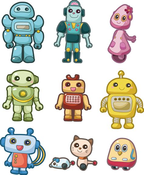 Stickers Kit Robots Pas Cher