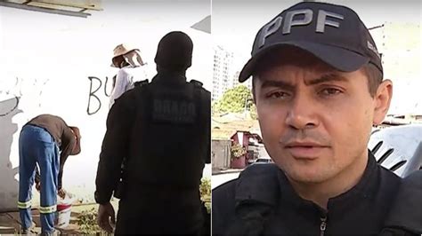 Draco Apaga Pichações Com Símbolos De Facção Em Teresina Piauí Meio