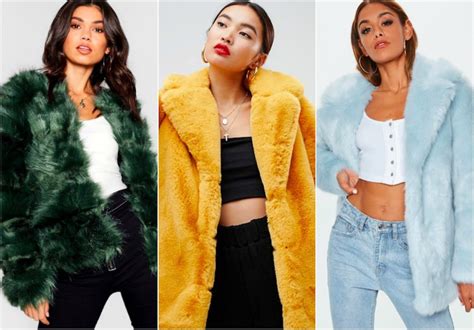 Colored Fake Fur Coats Tradingbasis