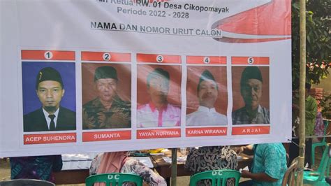 Pemdes Cikopo Mayak Gelar Pemilihan Rw Rukun Warga Secara Demokrasi