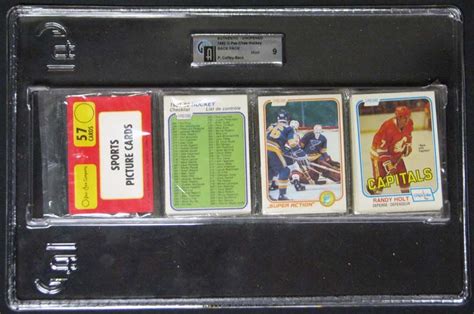 Lot Detail O Pee Chee Hockey Unopened Rack Pack With Coffey