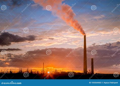 Smelter Stack of a Nickel Plant Stock Image - Image of landscape, nickel: 104364465