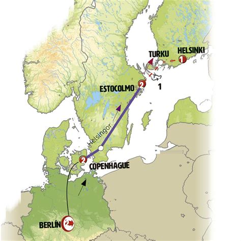 Cotizar Berlín Copenhague Estocolmo 2024 Europa Nórdica