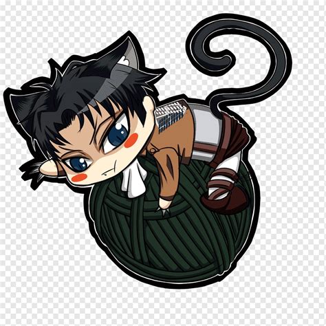 Levi Chibi Cat