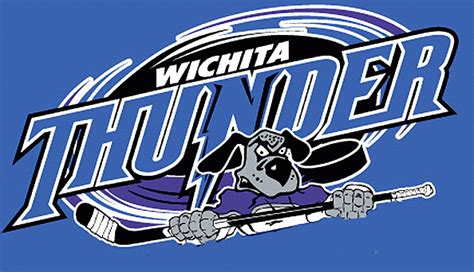 Wichita Thunder Logo - Misc Logo - Central Hockey League (CeHL) - Chris ...