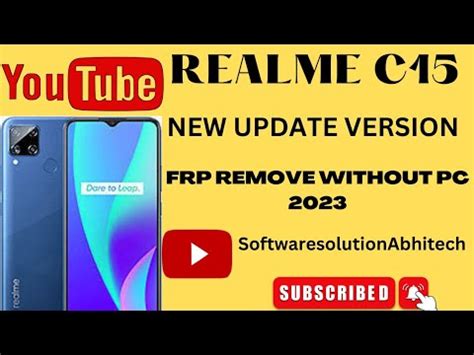 Realme C Rmx Frp Bypass Without Pc In Youtube