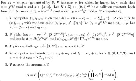 1: Three-Square Range Proof (3SRP) | Download Scientific Diagram