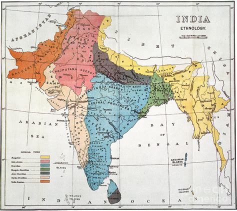 Map Of India In 1900 - Dorine Jessamine