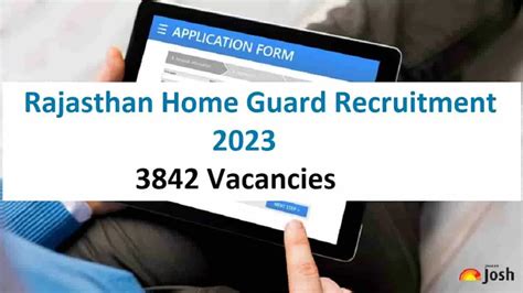 Rajasthan Home Guard Recruitment 2023 3842 Vacancies Notified Home