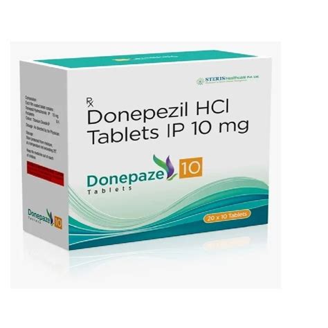 Donepezil 10 Mg Tablet At Rs 125 Stripe In Nagpur Id 2853293185973