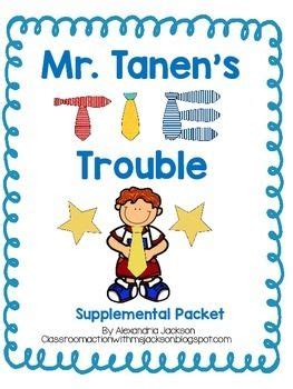 Mr Tanen S Tie Trouble Language Arts Lessons Vocabulary Sentences