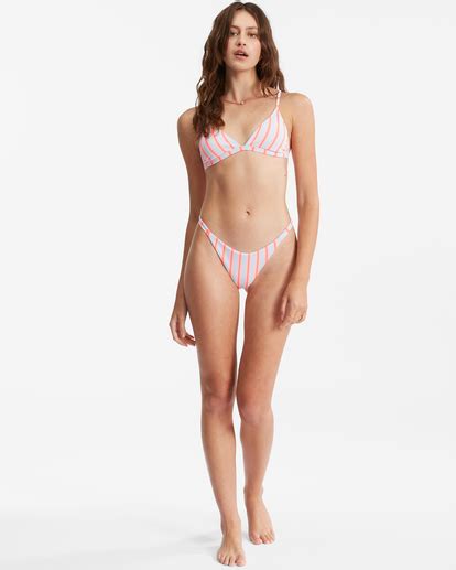 Surf Stripe Maya Bas De Bikini Coupe Cheeky Pour Femme Billabong