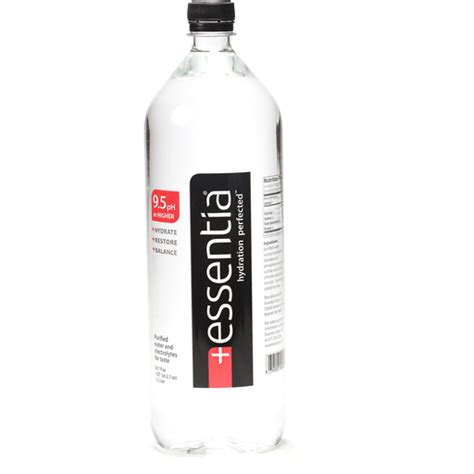 Essentia Purified Water Ionized Hydration Fl Oz Water Roth S