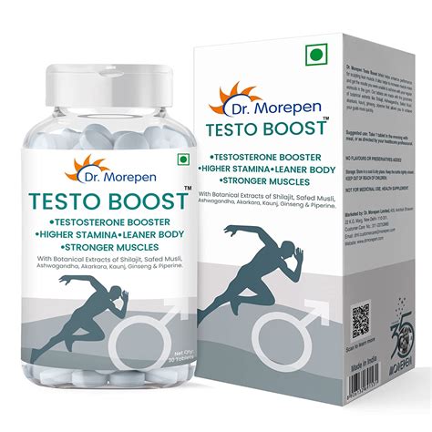 Buy Dr Morepen Testo Booster Tablets In Delhi India At Healthwithherbal