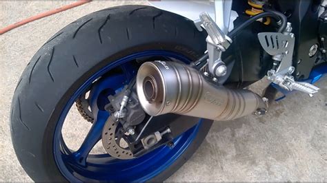 Suzuki GSXR 750 HOT Exhaust Sound Akrapovic Two Brothers Sc Project