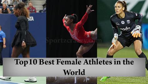 List Of Top Best Female Athletes In The World Sportz Craazy