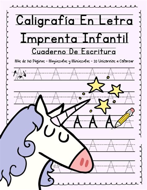 Buy Caligraf A Letra Imprenta Infantil Cuaderno De Escritura Para