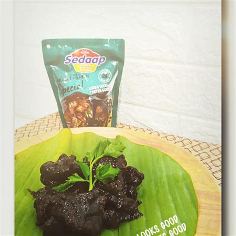 Semur Daging Dengan Kecap Sedaap Kedelai Hitam Special