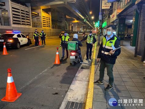 中和警取締改裝排氣管等交通違規 守護民眾夜間交通秩序 蕃新聞