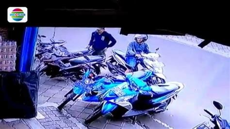 Aksi Pencurian Motor Di Tangerang Terekam Cctv News Liputan