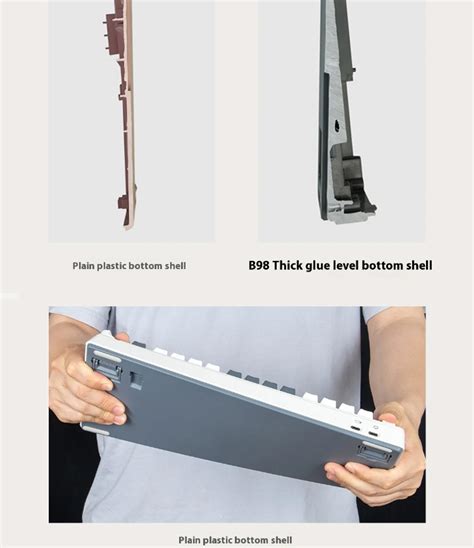 ILovbee B98 Three Mode Wireless Customized Mechanical Keyboard Dual Structure Hot Plug Retro