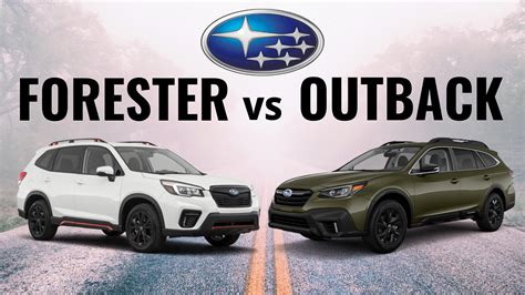 2025 Subaru Outback Vs 2025 Subaru Forester Tyler Long