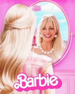 Barbie Margot Robbie Paint By Numbers Numeral Paint Kit