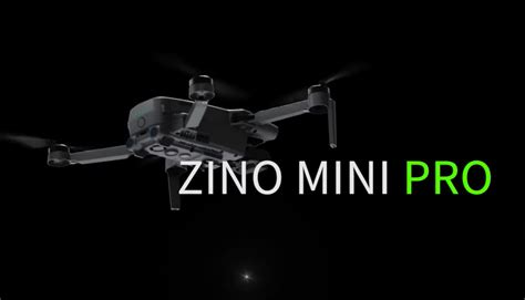 Zino Mini Pro | First sub-250 gram drone with obstacle avoidance ...