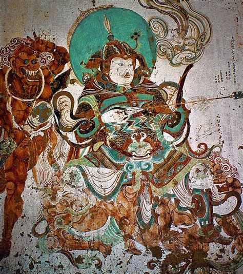 Lokapala Celestial Guardian From Yulin Cave 5 In China Most Of The