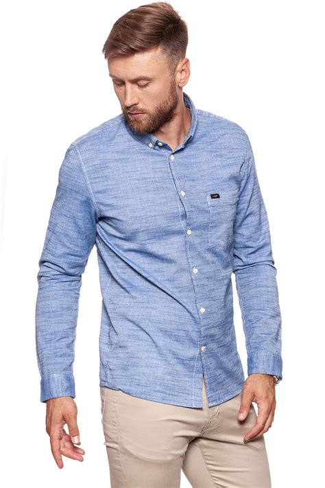 Koszula Lee Slim Button Down Beyond Blue L Xznkt L Xznkt