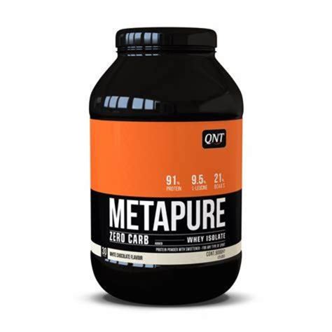 QNT Metapure Zero Carb Whey Isolate 2kg QNT Chocolat Blanc GL