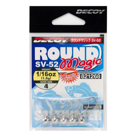 Decoy Round Magic SV 52 Jighead Shopee Malaysia