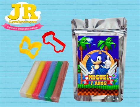 Kit Massinha Sonic Loja Jr Lembran As Elo Produtos Especiais