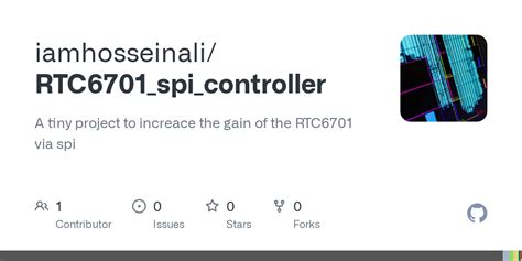 GitHub - iamhosseinali/RTC6701_spi_controller: A tiny project to ...