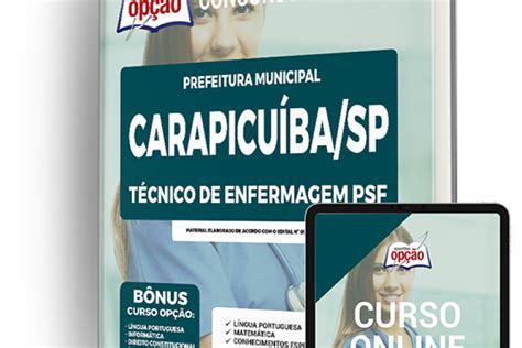 Baixar Apostila Prefeitura De Carapicuíba Sp 2023 Tec Enfermagem Psf