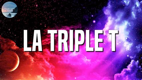 Tini La Triple T Letra Lyric Youtube