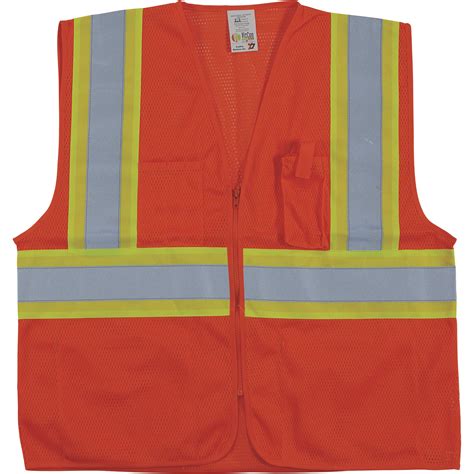 Vizcon Men S Class High Visibility Surveyor S Vest With Zipper