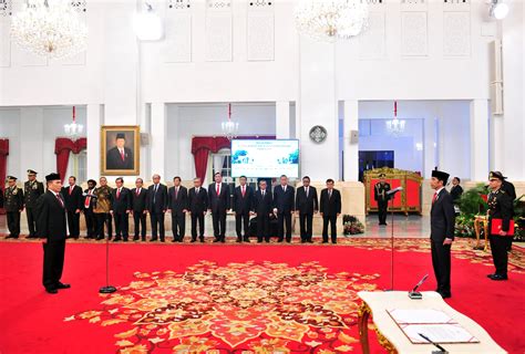 Sekretariat Kabinet Republik Indonesia | President Jokowi Installs New