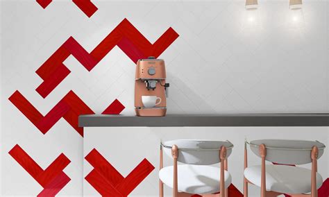 Subway Blood Red Subway Tiles Series By Lavish Ceramics (Wall Tiles)
