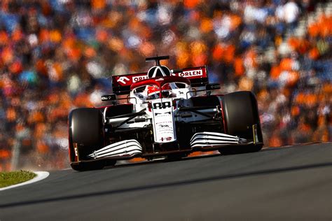 Kubica Racet Opnieuw Voor De Alfa Romeo F1 Tijdens De Italiaanse Grand Prix