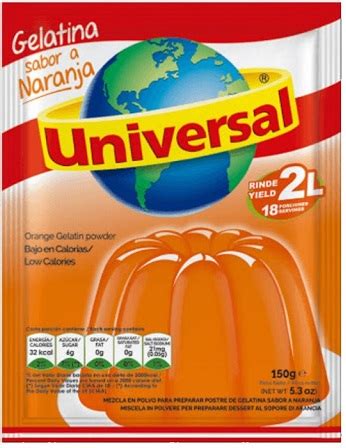 BYRINC GELATINA SABOR NARANJA 2L UNIVERSAL