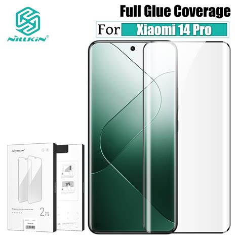 NILLKIN 2 CÁI Xiaomi 14 Pro 14 Bảo vệ màn hình màng Plexiglass siêu